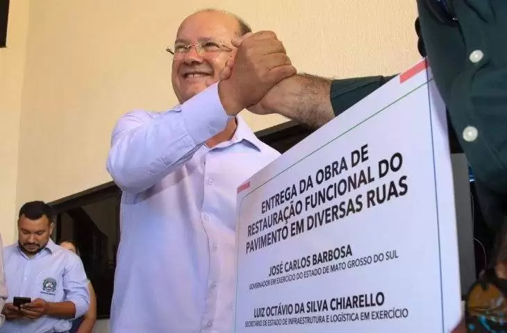 Governador em exercício antecipa metas do saneamento e consolida investimentos em Chapadão do Sul