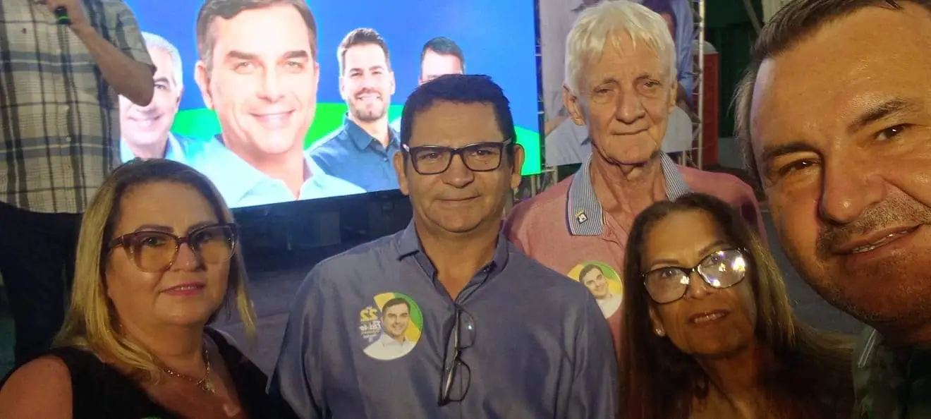 Valdecir Malacarne participa de articulação política em apoio a Flávio Bolsonaro em MS